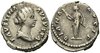 Roman Empire, Faustina II, AR Denarius