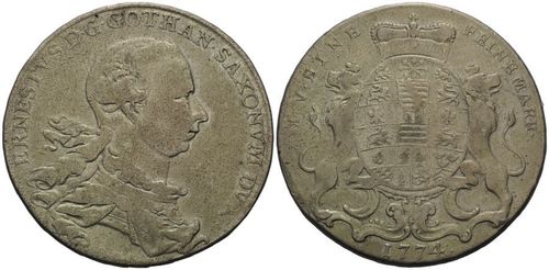 Saxe-Gotha, Thaler 1774