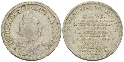 Sachsen-Gotha, Abschlag Dukat 1732