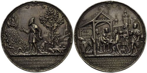Sachsen, Johann Friedrich, Medaille 1538, SELTEN