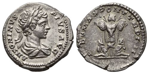 Roman Empire, Caracalla, AR Denarius