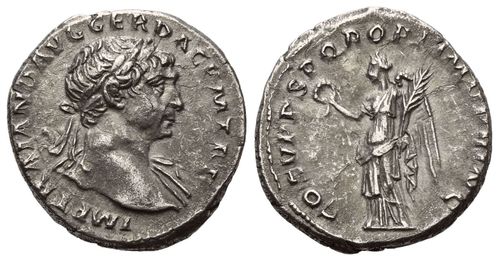 Roman Empire, Trajan, AR Denarius