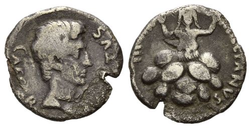 Roman Empire, Augustus, AR Denarius