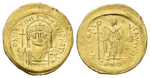 Byzanz, Justinian I., AV Solidus