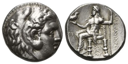 Griechenland, Makedonien, Alexander III., AR Tetradrachme posthum (311 - 305) Babylon