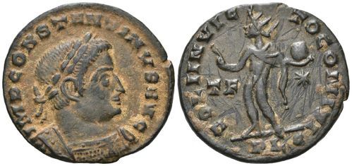 Römisches Reich, Constantin I. (307-337) AE Follis