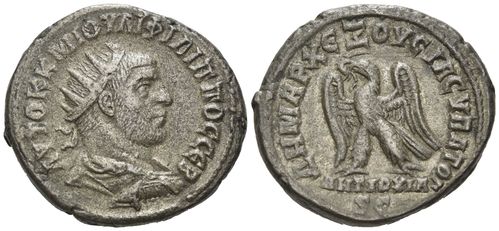 Römisches Reich, Philipp I., AR Tetradrachme