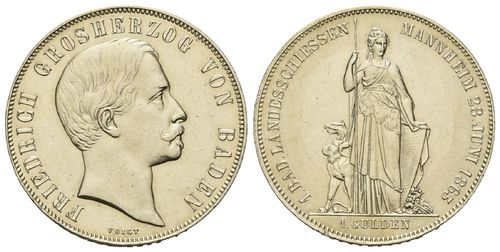 Baden, Commemorative gulden 1863